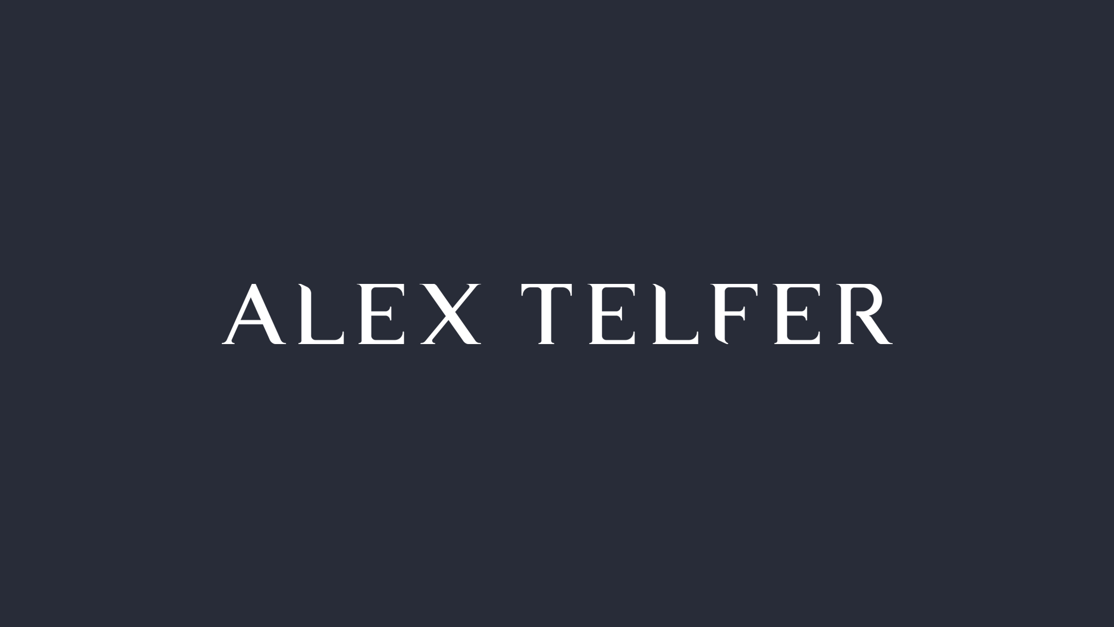 Alex Telfer Logo