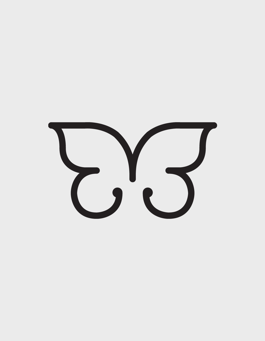 Vintage Butterfly logo